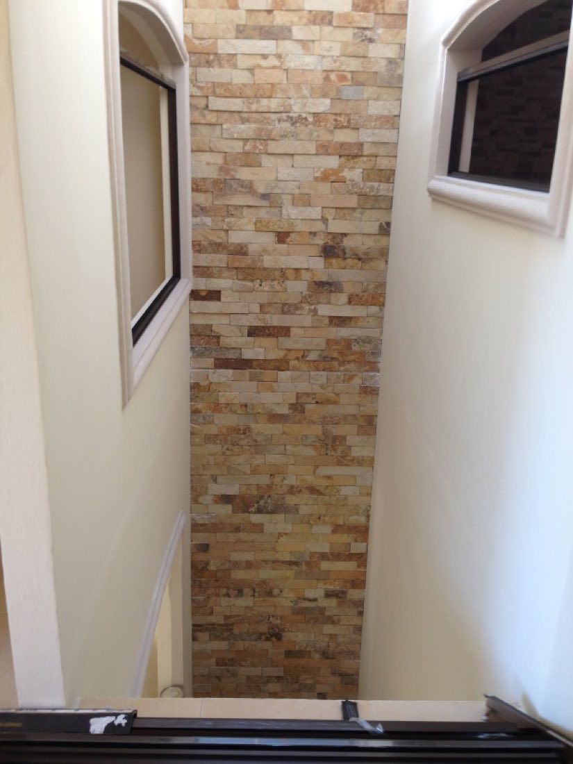 Detalle de obra en proceso de construcción